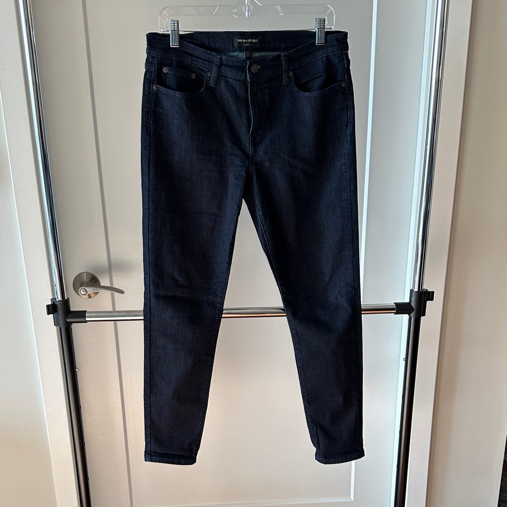 Banana Republic Women's Dark Blue Skinny Jeans